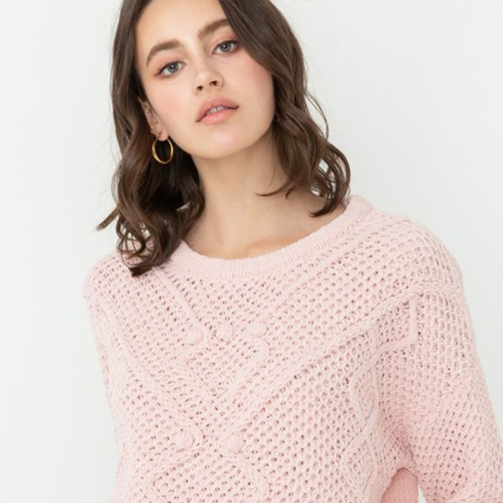 💖 ONLY 1 LEFT 💖   Soft and Relaxed Pretty Sweater